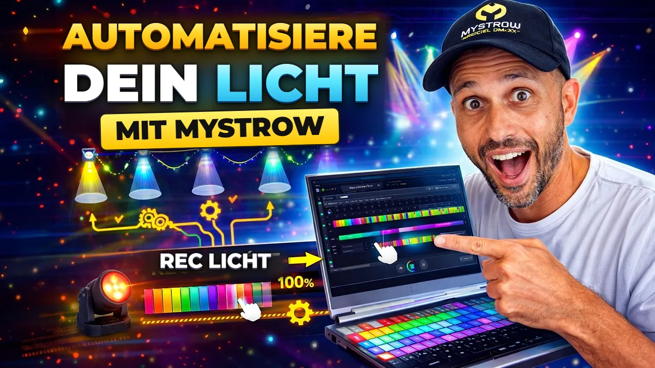 DMX-Lichter mit MyStrow automatisieren