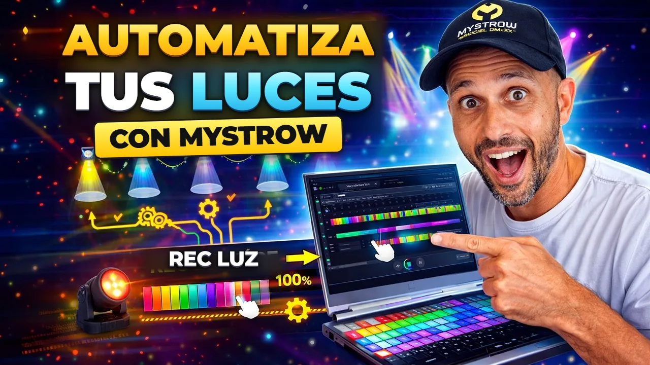 Automatizar tus luces DMX con MyStrow