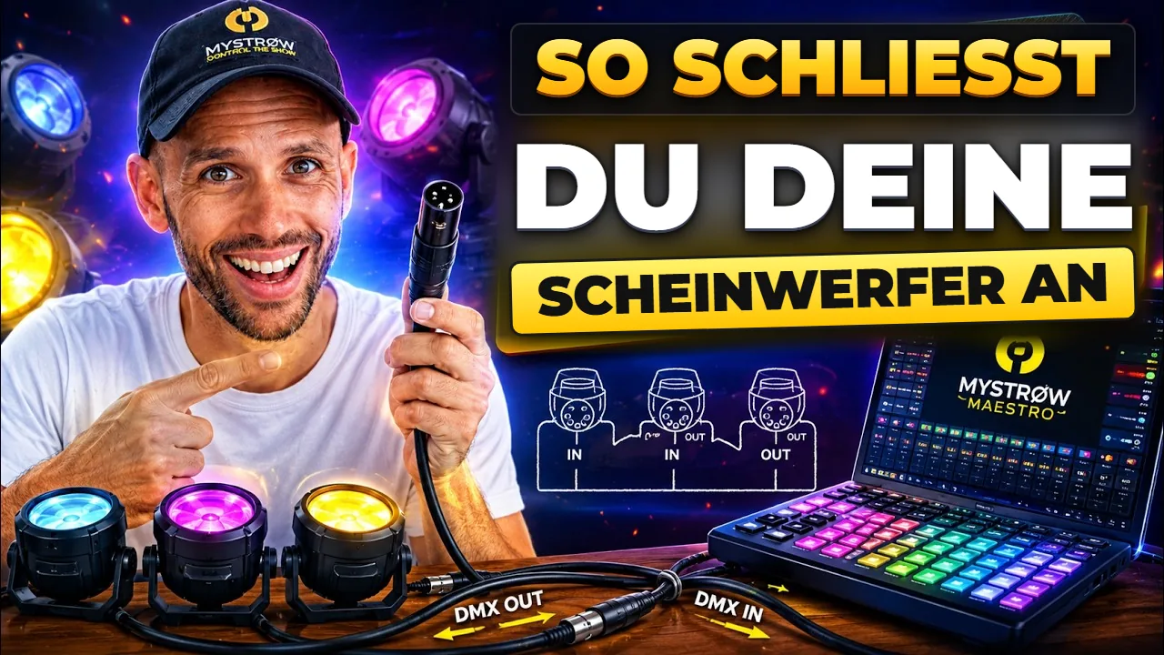 DMX-Grundlagen in 5 Minuten mit MyStrow
