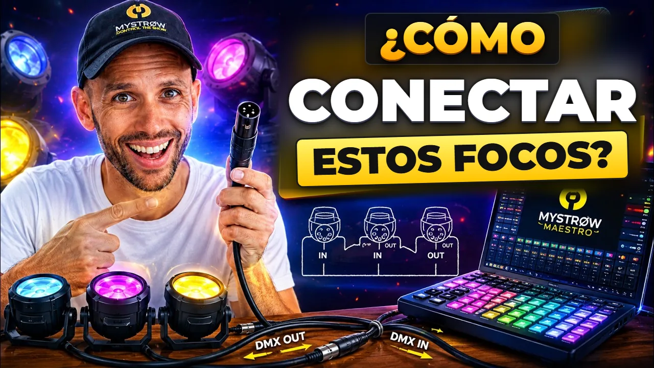 Las bases del DMX en 5 minutos con MyStrow