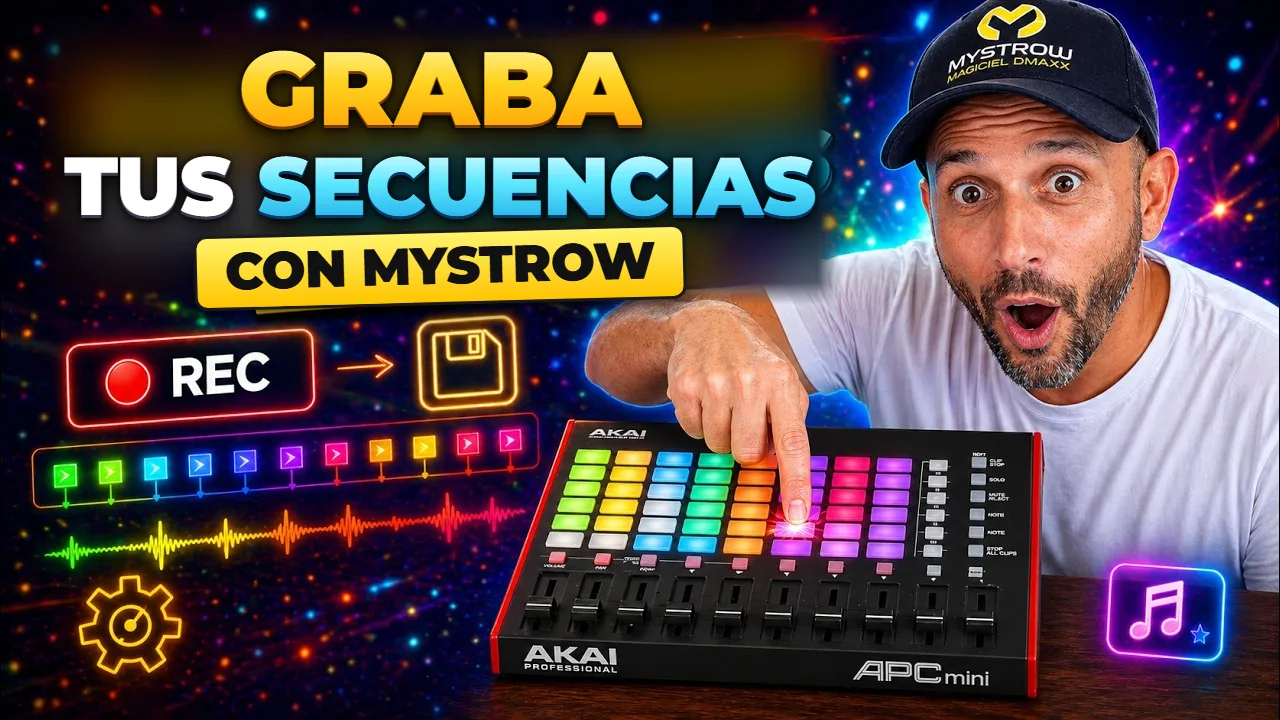 Crear y grabar tus secuencias de luz en MyStrow