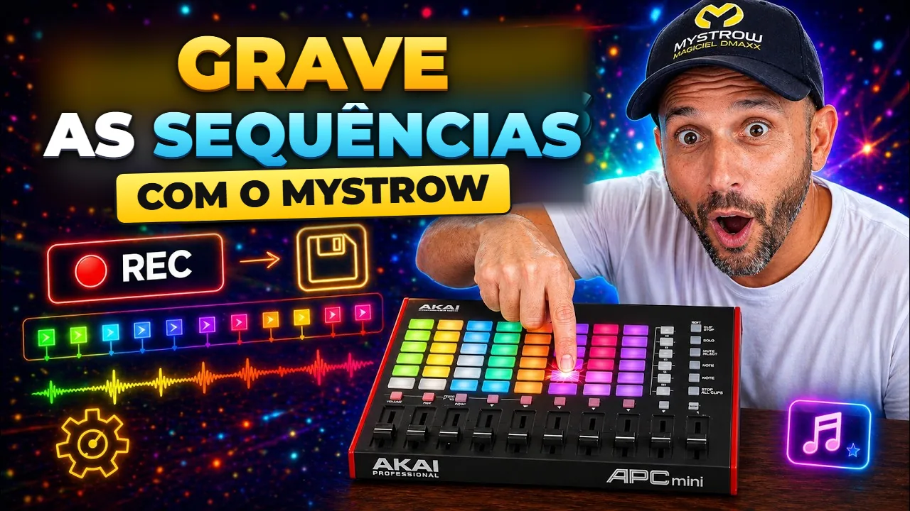 Criar e gravar as suas sequências de luz no MyStrow