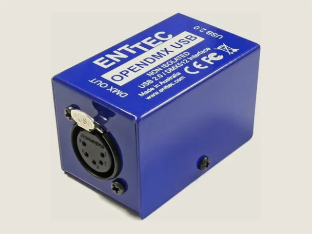 Boîtier ENTTEC OPEN DMX USB